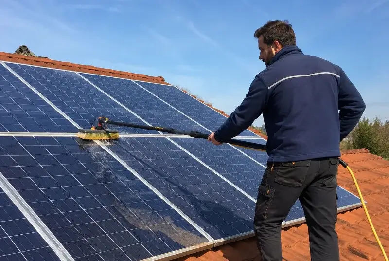Nettoyage et entretien de panneaux solaires à Briscous