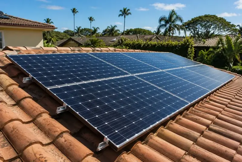 Installation de panneaux solaires à Briscous